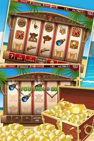 Lucky Gold Strike Slots - Grand Riverside Falls Casino - Play real slots for FREE! screenshot 2
