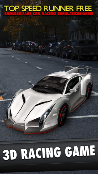 Top Speed Runner Free - Endless Fast Car Racing Simulation Game