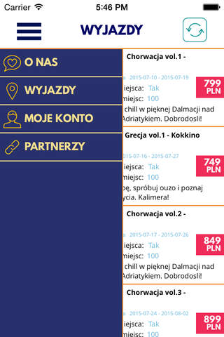 Studenckie Wyjazdy.pl screenshot 3