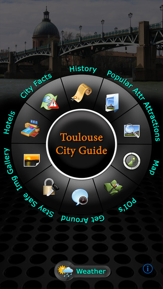 Toulouse Offline Map Travel Guide