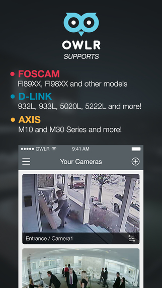 OWLR Camera Viewer - Best Free Viewer for Foscam Axis and D-Link IP Cams