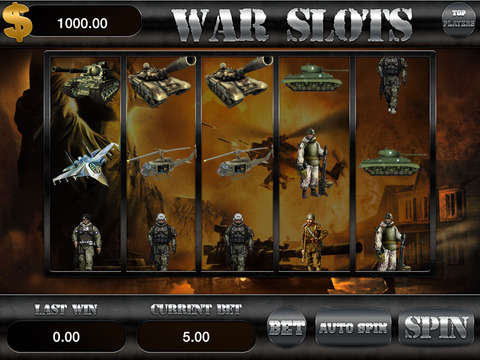 【免費遊戲App】AAA War Casino Modern Slots Machine - Free Casino Game, 777 Bonanza Gambler Game-APP點子