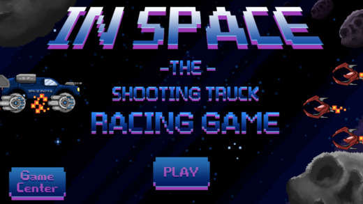 【免費遊戲App】Retro Shooting Monster Truck In Space Racing Game Pro Full Version-APP點子