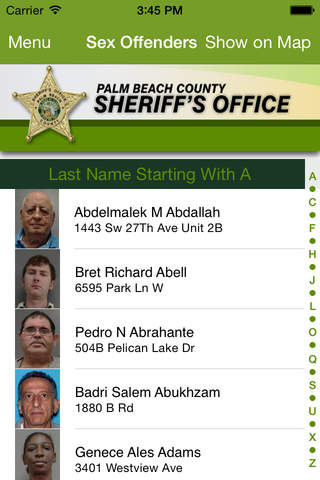 The Official App of the PBSO screenshot 2