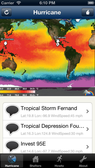 Hurricane Typhoon Track Pro