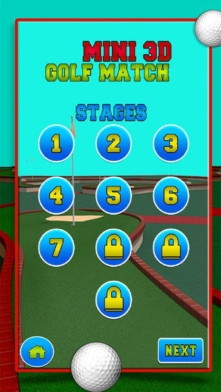 【免費遊戲App】Mini 3D Golf Match - Pro Putt Game-APP點子