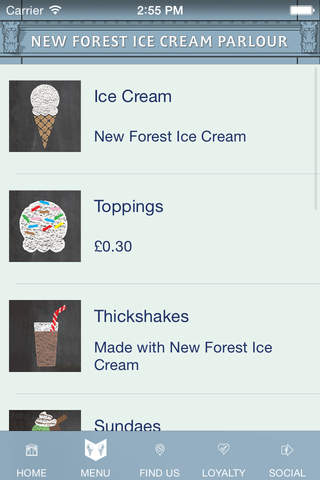 New Forest Ice Cream Parlour screenshot 2