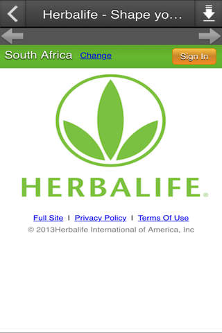 Herbalife - Shape your Life screenshot 2