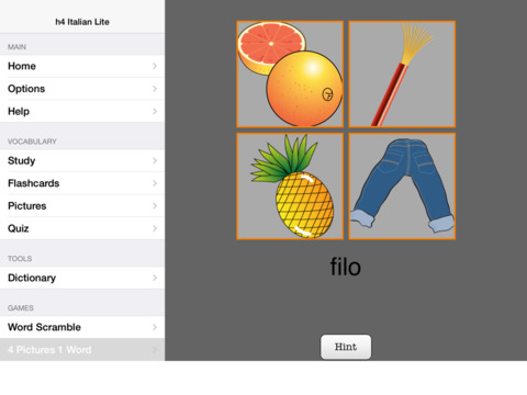 【免費教育App】h4 Italian Lite-APP點子