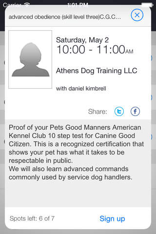 Athens Dog Training LLC App screenshot 2