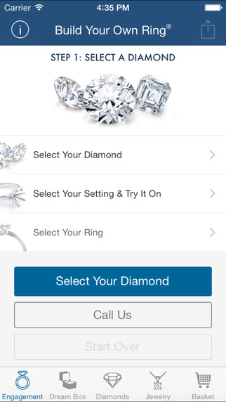 Blue Nile - Diamond Engagement Rings Wedding Bands Fine Jewelry