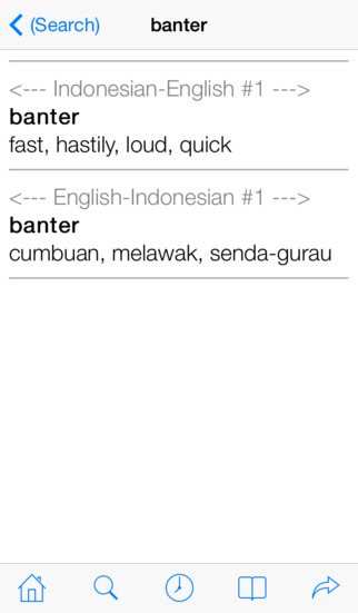 QuickDict Indonesian-English