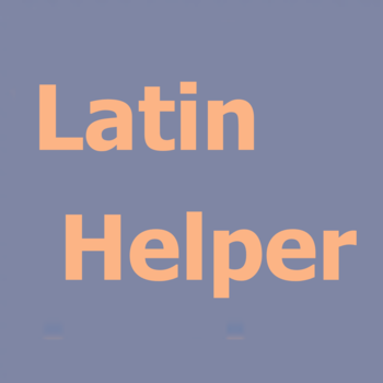 Latin Helper LOGO-APP點子