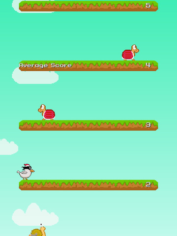 【免費遊戲App】Jump Ninja Chicken-APP點子