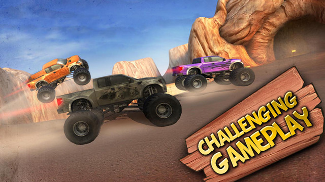 【免費遊戲App】Monster Truck Racing - The Ultimate Challenge-APP點子