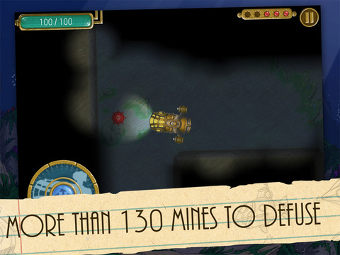 【免費遊戲App】Echoes: Deep-sea Exploration - Explore and defuse mines with your submarine-APP點子