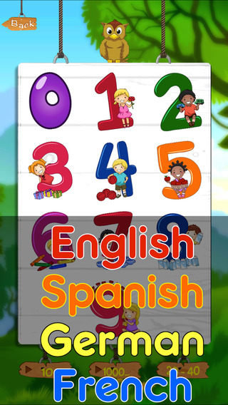 免費下載教育APP|Number Learn To Count To 60 Phonics For Preschool by Video Number in English,Spanish,French,German language app開箱文|APP開箱王