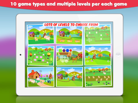 【免費教育App】Farm Adventure Learning Games for Kids, Girls & Boys based on Montessori Kindergarten Free-APP點子