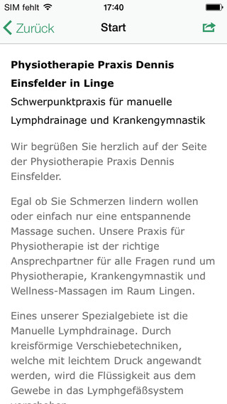 【免費商業App】Praxis für Ergotherapie-APP點子