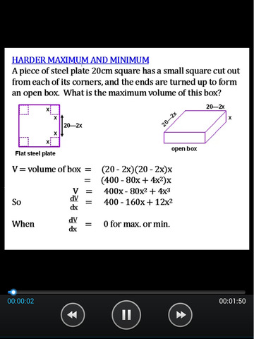 Calculus Differentiation screenshot 2
