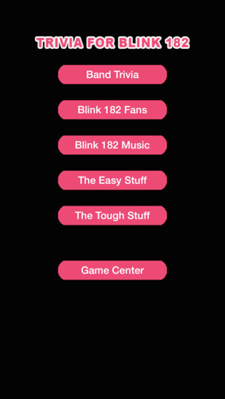 Trivia Quiz Game For Blink 182 Fans
