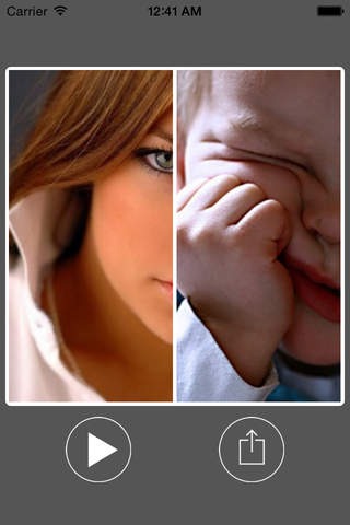 Instant Face Collage - create beautiful layouts with your photos! screenshot 3