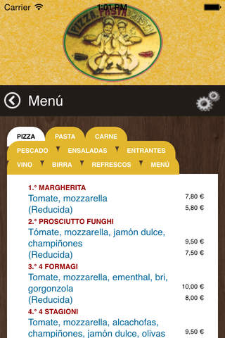 Pizza Pasta e Basta screenshot 2