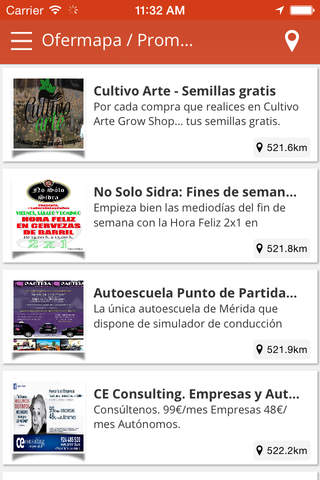 Mérida App Guía de ciudad Guía de Mérida Restaurantes Hoteles Ocio Tiendas screenshot 4