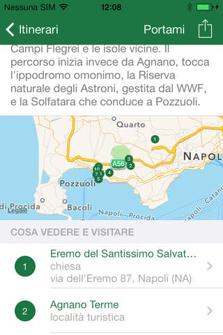 Napoli Guida Verde Touring screenshot 4