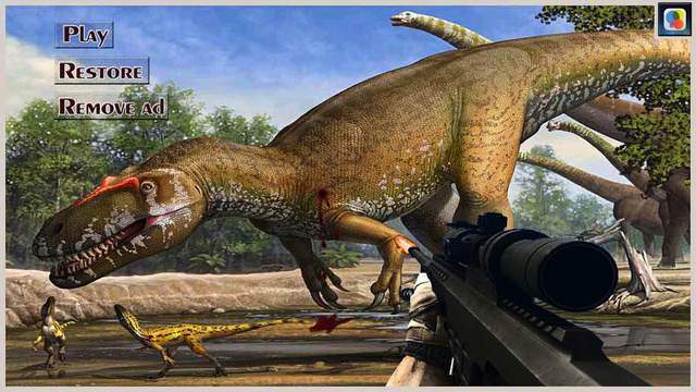 【免費遊戲App】Dino Shooting Adventure In Jungle And Desert : The Shooting Game-APP點子