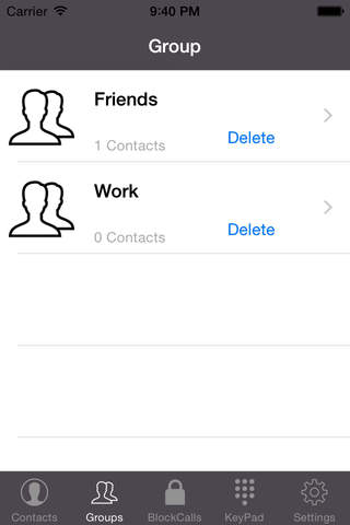 iContacts Pro: Blocked Call & SMS - Group Contacts - Backup Contacts. screenshot 3