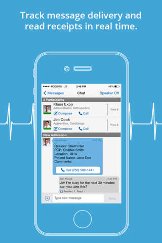 Telmediq - HIPAA Messenger screenshot 2