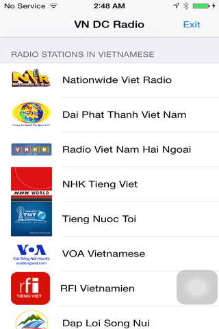 VNDCradio2 screenshot 3