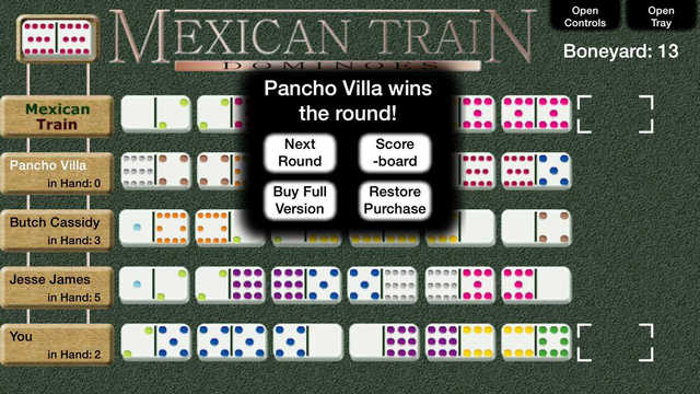 【免費遊戲App】Mexican Train Dominoes Deluxe-APP點子