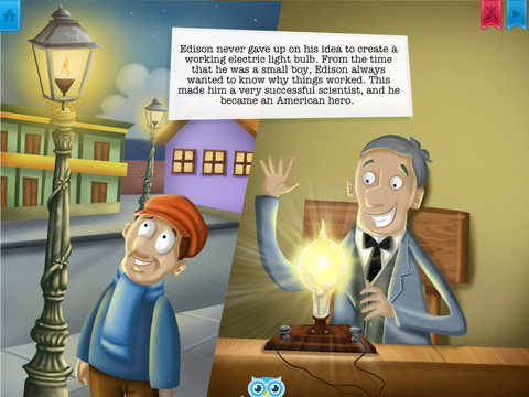 Thomas Edison - Have fun with Pickatale while learning how to read! screenshot 4