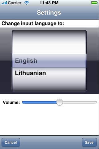 English Lithuanian Translator screenshot 2