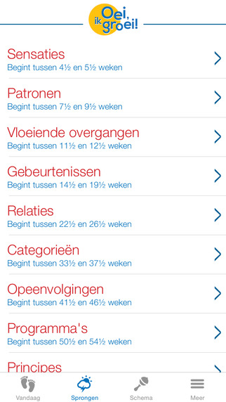 【免費健康App】Oei, ik groei! sprongen kalender-APP點子