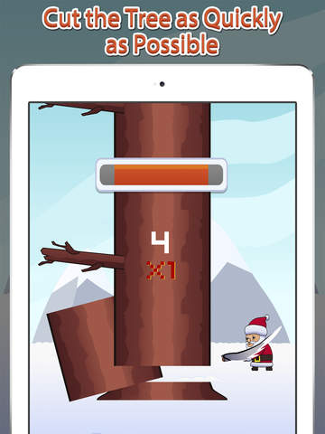 【免費遊戲App】Wood Cutter Santa - Awesome Christmas Game to Pass Time by-APP點子