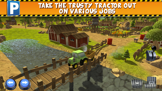 【免費遊戲App】Farm Truck Car Parking Simulator - Real Tractor Driving Test Sim Racing Games-APP點子