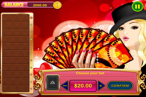 $$$ Win Rich-es Romance High-Low (Hi-Lo) Casino Cards Blitz Games Pro screenshot 2
