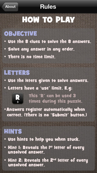 【免費遊戲App】Clue Word [Free]-APP點子