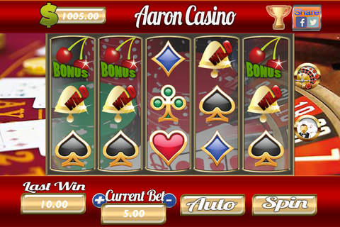 ``` 2015 ``` A Aaron Casino - Spin and Win Blast with Slots, Black Jack, Roulette and Secret Prize Wheel Bonus Spins! screenshot 3