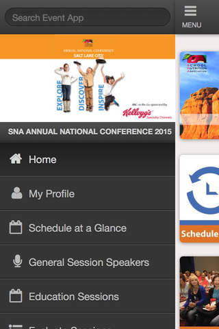 SNA ANC 2015 screenshot 2