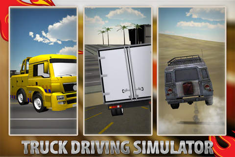 Heavy Duty Truck Simulator 3D - Test Your Driving Skills in Addictive 3D Sim Game screenshot 4