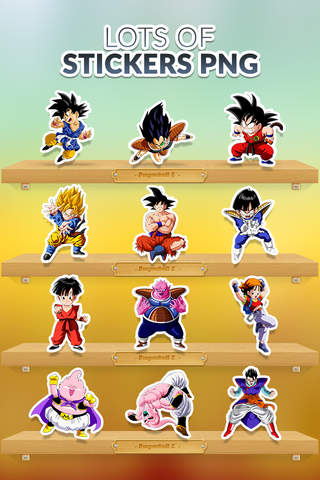 KeyCCMGifs – Manga & Anime : Keyboard Gifs , Animated Stickers and Emoji For Dragon Ball Z Edition screenshot 3