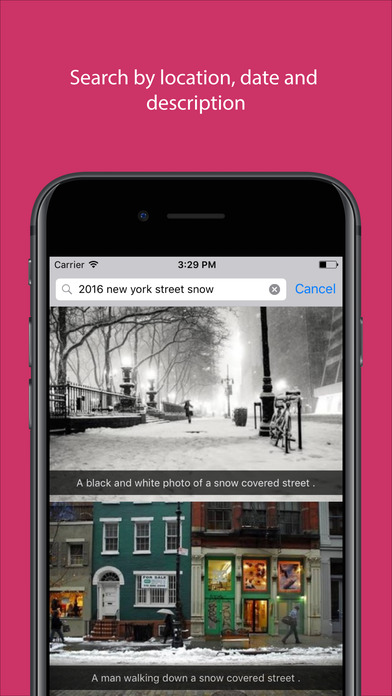 Snowloop - Search engine for camera roll pictures screenshot 2