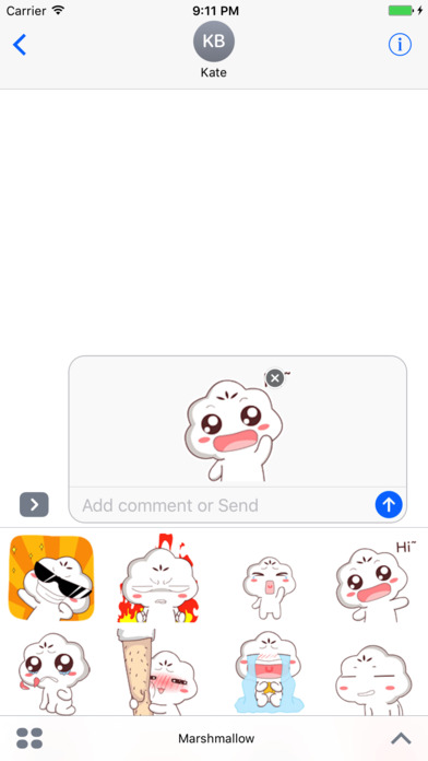 Stickers Animated Candy Funny screenshot 2