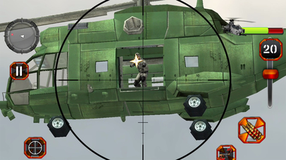 Helicopter Sniper Shooter Game 2017 screenshot 2