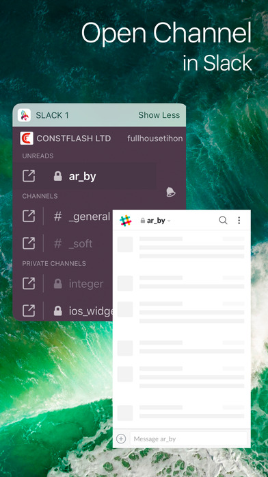 Widget for Slack Lite screenshot 4
