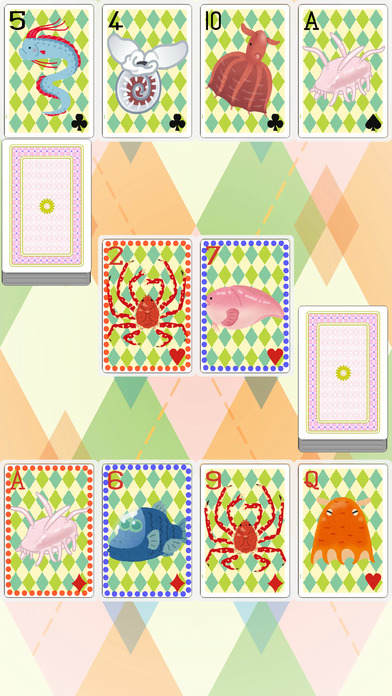 Deep-sea fish Speed (card game) screenshot 2